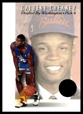 1993-94 SkyBox Draft Picks Calbert Cheaney Rookie Washington Bullets #DP6