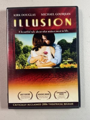 ILLUSION DVD 2006 Kirk Douglas Michael Goorjian Critically Acclaimed Drama