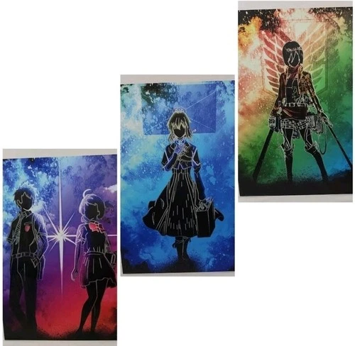 Displate Metal Art Bundle of 3 from The "SOUL OF HEROS" Collection