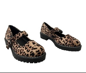 Torrid Leopard Print Mary Jane Flats Animal Print Comfort Shoes SZ 13WW Indie
