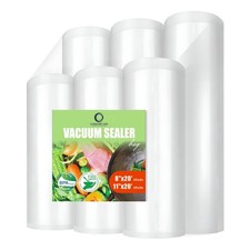 6 Pack Vacuum Sealer Rolls 11x20ft 8x20ft BPA-Free