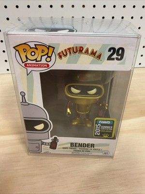 Funko Pop! VinylFuturama - Bender - (Gold) - San Diego Comic Con (Exclusive) #29