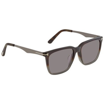 TOM FORD FT0862 Garrett 56c サングラス Tom Ford Garrett Smoke Rectangular Men's Sunglasses FT0862 56C | eBay