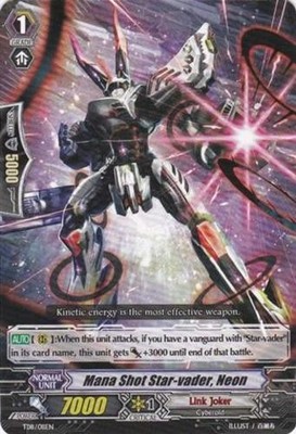 4 x Mana Shot Star-vader, Neon - TD11/011EN - TD Near Mint / Mint, English CFV