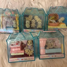 Sylvanian Families Fairy Fairies Set of 5 Calico Critters Epoch Japan Rare