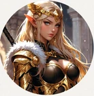 Hayleybug 1/10th oz Dawnshield Empress Silver Round