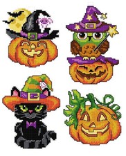 Halloween 137CS Crafting Spark Counted Cross-Stitch Kit