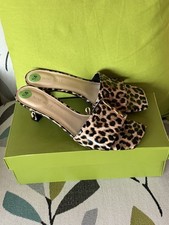 Nine West New 9.5 Animal Print Dress Sandals