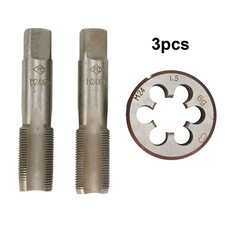 Metric Threading Essentials HSS Taper and Tap Set for M24 x 1 5mm with Die 3pcs