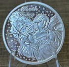 1999 SILVER TOWNE MINT FINE SILVER ART ROUND - TOOTH FAIRY - .999 ONE OUNCE
