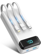 High-Capacity 40000mAh Portable Power Bank, PD 22.5W Fast Charger, USB-C