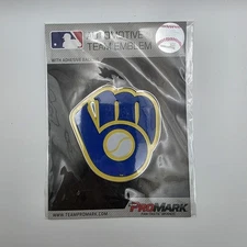 Milwaukee Brewers Automotive Team Emblem Major League Baseball Team ProMark