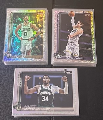 2025-26 Topps Basketball Exclusive Fanatics Logo Foil Parallels You Pick #1-200