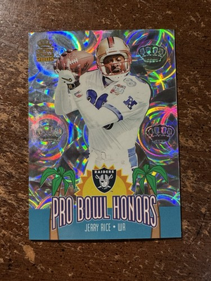 #ad 2002 Pacific Crown Royale Pro Bowl Honors Jerry Rice #14 $9.99