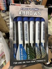 Marky Sparky Toy Arrows Faux Bow Ammo 6-Packs  |  BOX OF 11  (Qty: 66) 