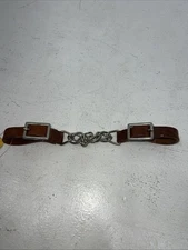 New Tough 1 Brown Leather Flat Curb Chain #52-4014 R-511