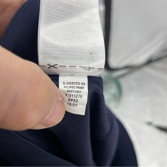 GAP Eclipse Split-Front Exercise Skort navy blue … - image 10