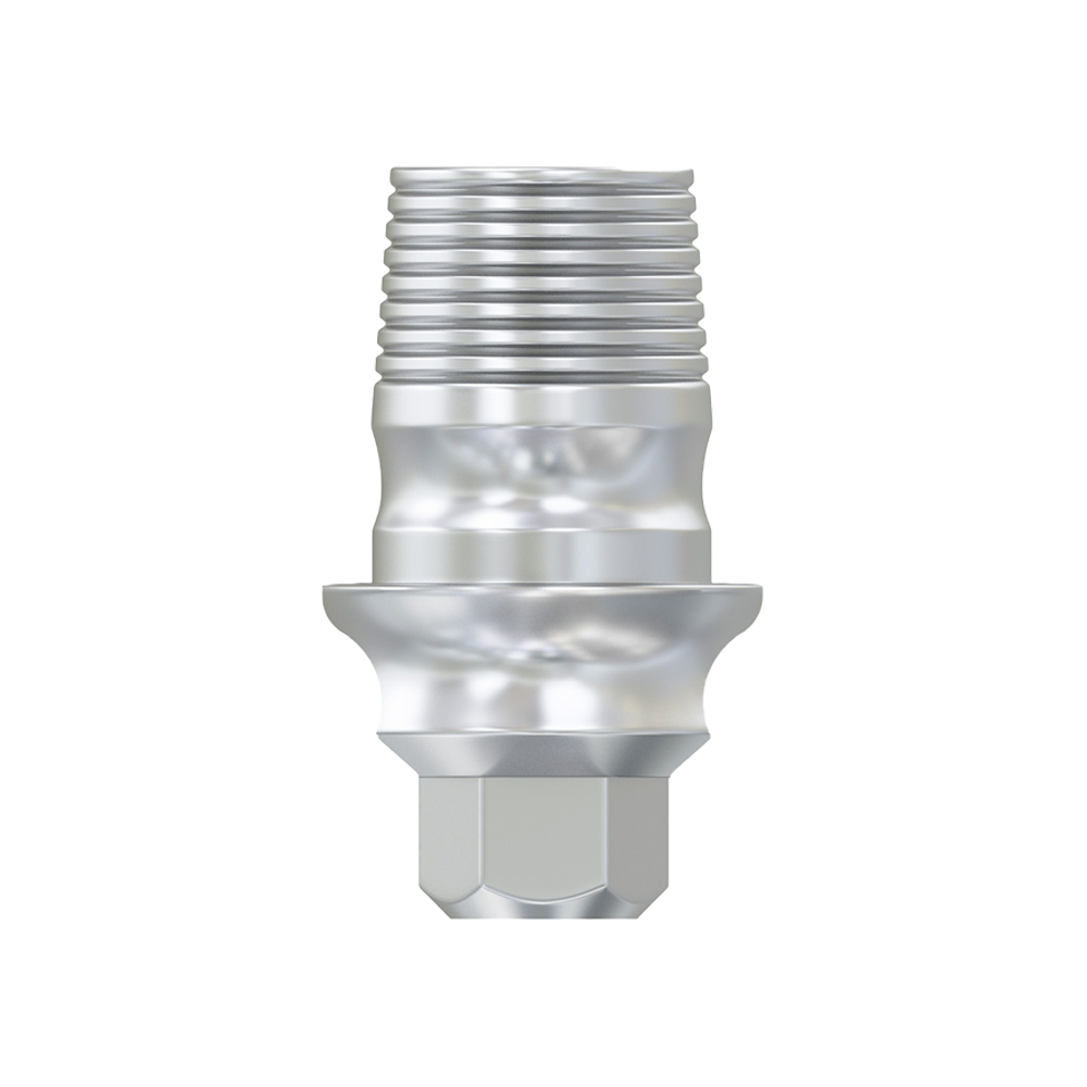 10x DSI Rotational Titanium Bases For MIS Wide Platform 4.5 Implants - CAD/CAM - Choose Height (0.5mm, 1.5mm, 3.0mm)