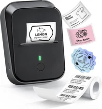 PM260 Label Maker Machine with Tape, 2 Inch Label Maker Bluetooth Label Printer