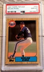 1987 TOPPS TIFFANY #757 NOLAN RYAN ASTROS HOF PSA 10 LOW POP DEAD CENTERED!