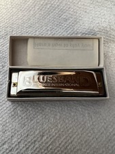 Vintage Hohner International Bluesband Harmonica with Original Box