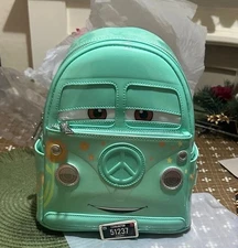 Loungefly Disney Pixar Cars Fillmore Mini Backpack Bag NWT