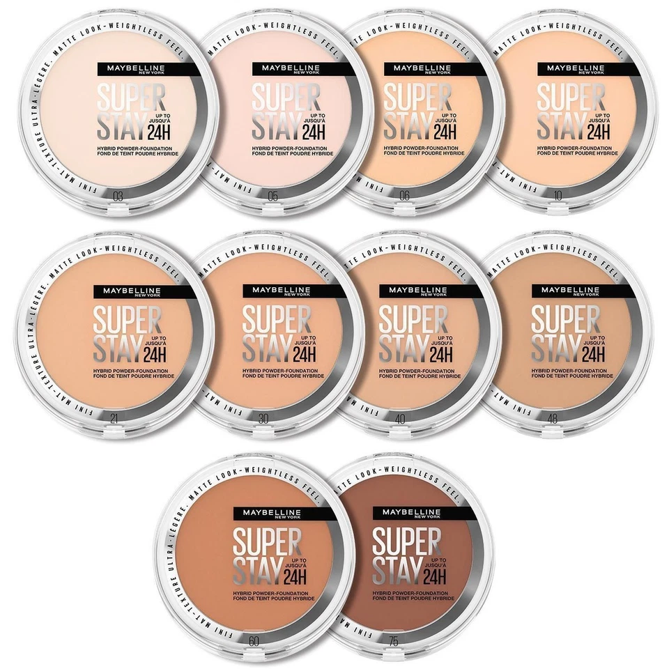 MAYBELLINE NEW YORK Maybelline Superstay 24HR Hybrid Powder Foundations - Choose Your Shade