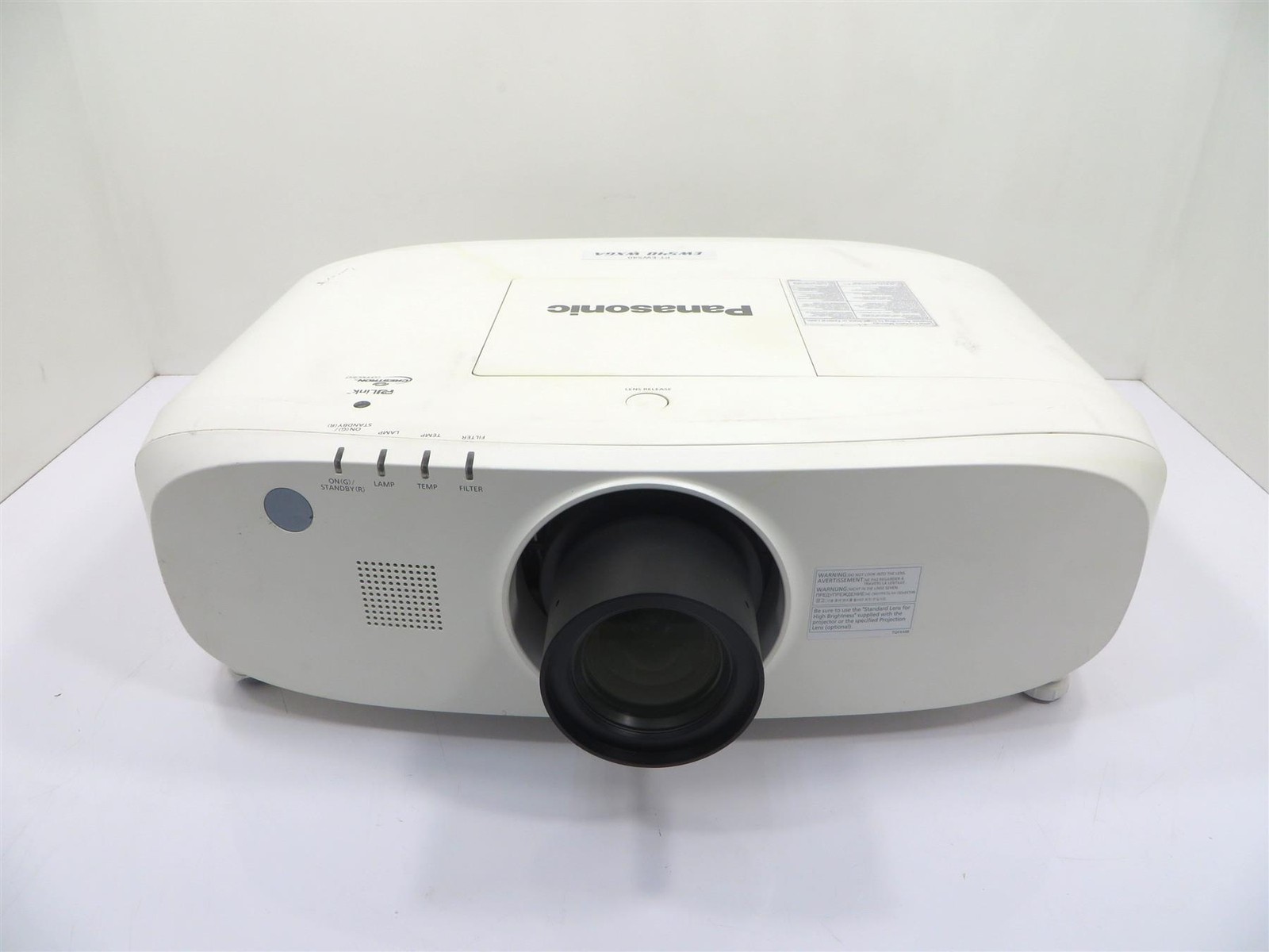 Panasonic PT-EW540 LCD Projector - HDMI 5000 Lumens - Lamp Timer : 1760 Hours