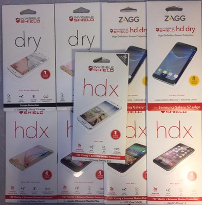 New Zagg Invisible Shield Full Body Screen Protector for iPhone / Samsung / HTC!