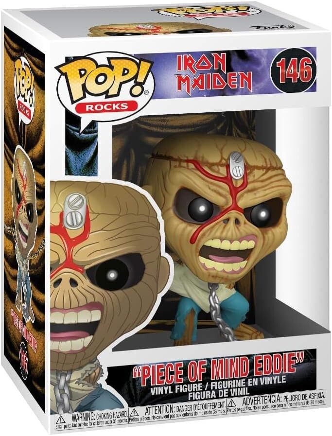 Iron Maiden Funko Pop! Rocks Set of 4 - #143, 144, 145, 146