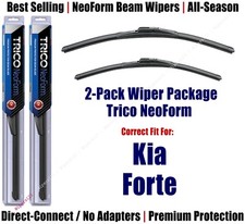 Wipers 2-Pack Premium Beam Wiper Blades - fit 2014-2018 Kia Forte - 16280/140