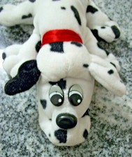 Pound Puppies Dalmation, plush, 1980s, Vintage, Tonka, Cute spots