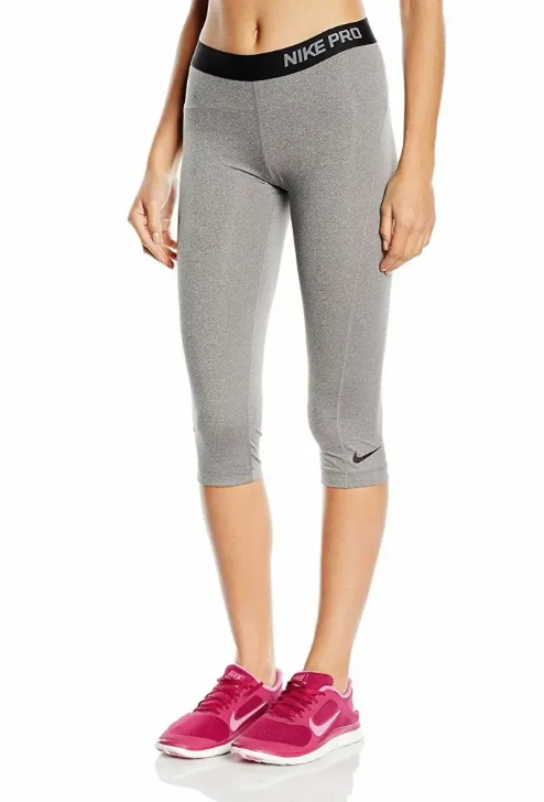 Nike grey capri leggings top