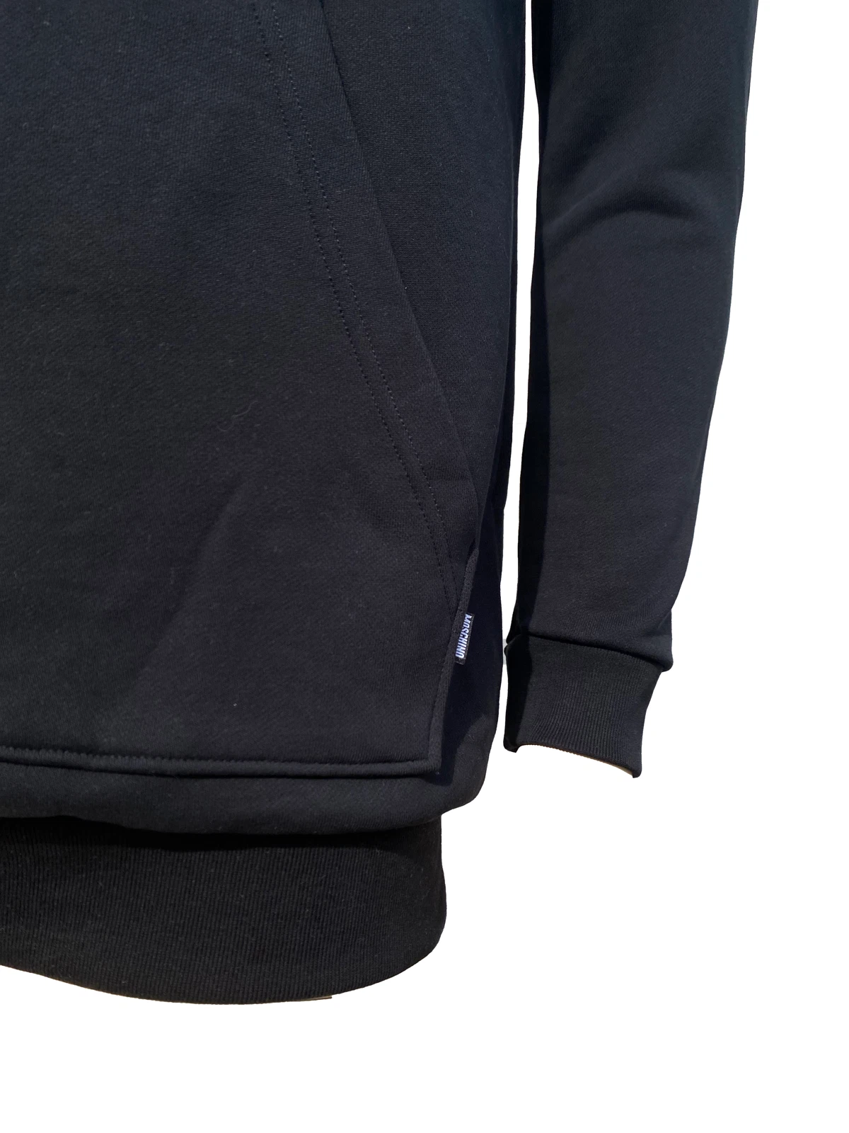 Felpa con cappuccio stampa Moschino Couture Wars