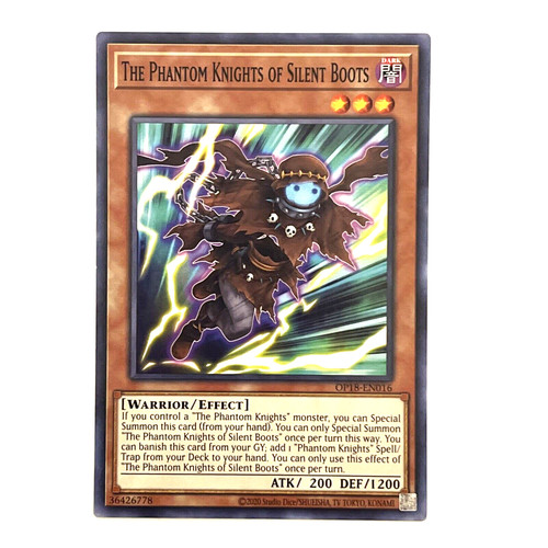 Yugioh! 1x The Phantom Knights of Silent Boots MP24-EN039 Quarter