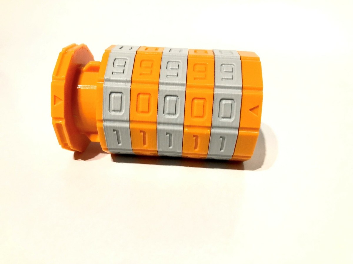 Cryptex 5 number Combination Safe / Lock - Da Vinci Code Safe