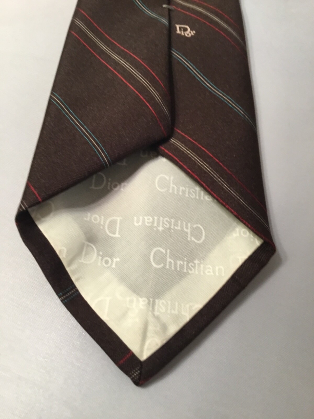 CHRISTIAN DIOR MEN'S WEAR SIGNATURE TIE Gem