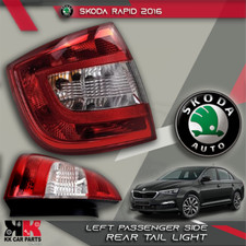 Skoda Rapid 2016 Left Rear Tail Light 5JH945095 OEM