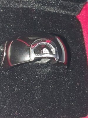 Damiani D. Icon Keramik 18 Karat Weißgold & Diamantring NP. Über  1000 Euro