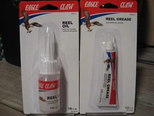 2 Packs Eagle Claw Fishing Reel Lubrication One Each Grease & Oil