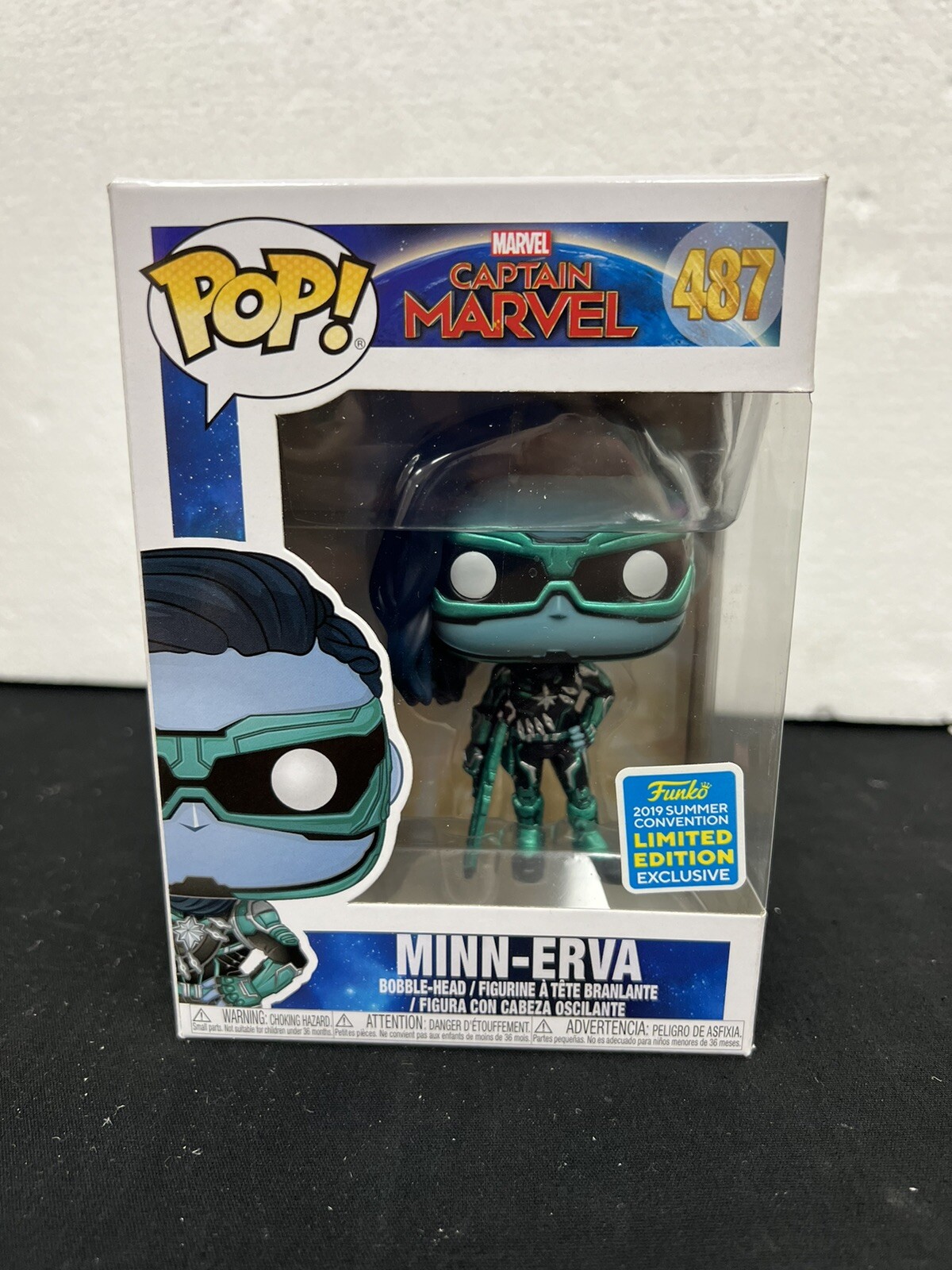 Funko POP! Marvel Captain Marvel: Doctor Minn Erva – Sammelfigur, Bunt, Ca. 9 Cm