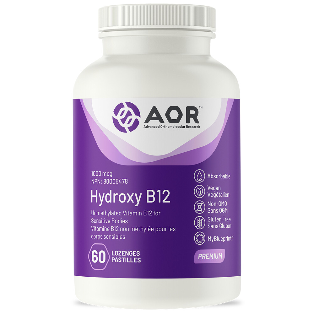Hydroxy B12 - 60 Lozenges - AOR