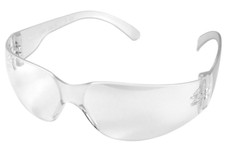 CLEAR SAFETY GLASSES SCRATCH IMPACT RESISTANT