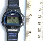 Vintage Timex Triathlon Indiglo Digital Watch CR1620 760 F8 C.A.T. New Battery
