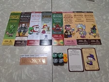 Munchkin Promo Cards Bookmarks And Dice Lot Gen Con Promo