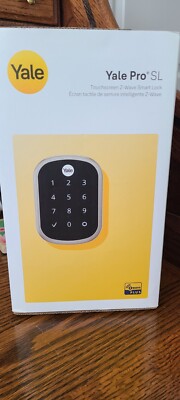 Yale Pro SL YRD156-ZW2-619 Version 3.0 Smart Lock Brushed Nickel New In Box