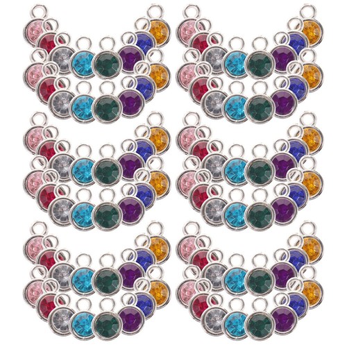 150 PCS Gemischte Charms Silber - Schmuckanhänger DIY Bastelset