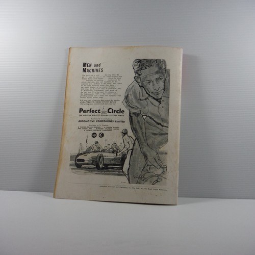 Calder Raceway First Official programme 1962 rare book racing motor cars PB AUS - Picture 13 of 16