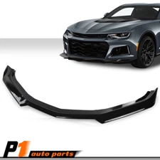Gloss Front Bumper Lip Splitter Spoiler Fits 2016-21 Camaro SS / 19-21 LS LT RS