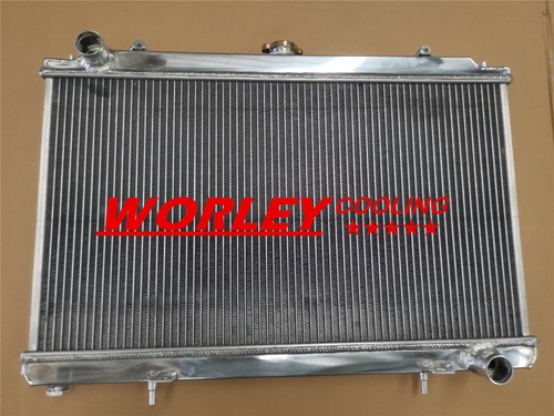 3ROW Aluminum Radiator + HOSE FOR Nissan Silvia S14 S15 SR20DET 240SX 200SX new - Afbeelding 2 van 17